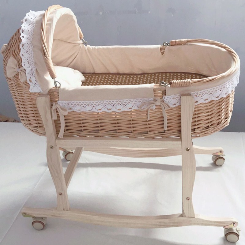 Baby Swing Bouncer - Balançoire 9C berceau nouveau-né rotin bébé