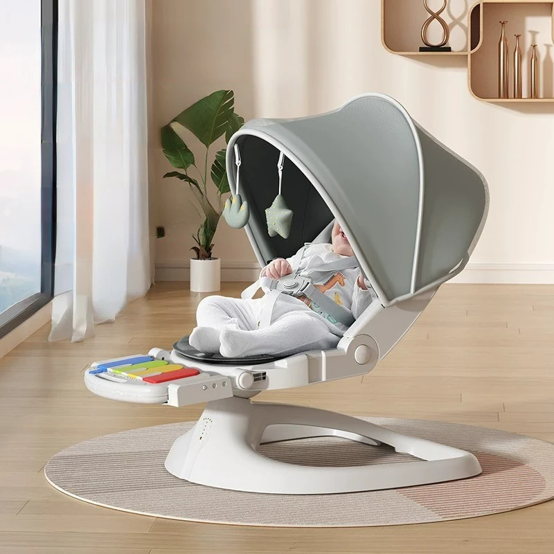 Baby Swing Bouncer - Chaise à bascule électrique pour bébé,