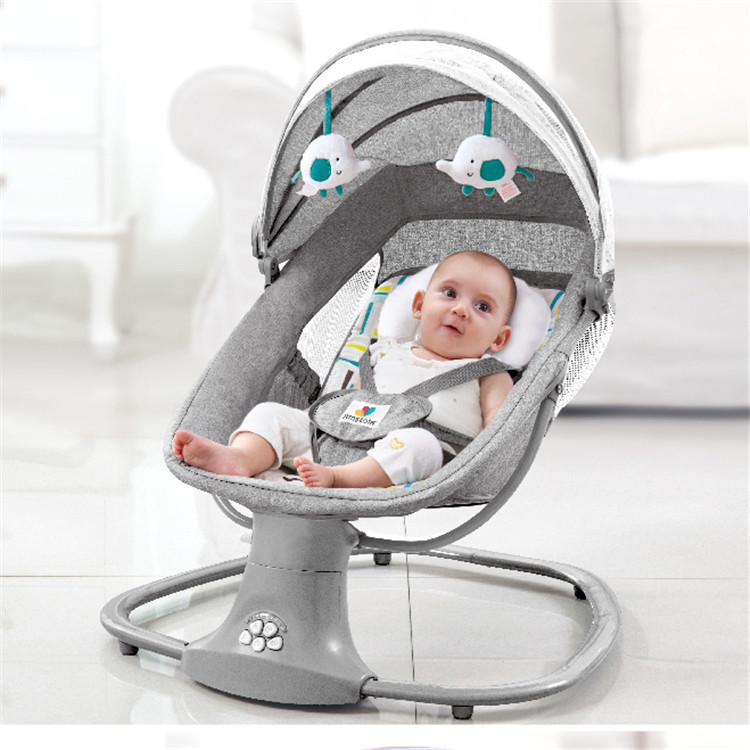 Baby Swing Bouncer - Chaise à bascule avec télécommande musicale