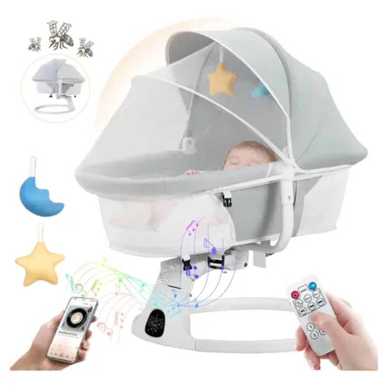 Baby Swing Bouncer - Berceau à bascule électrique pour bébé