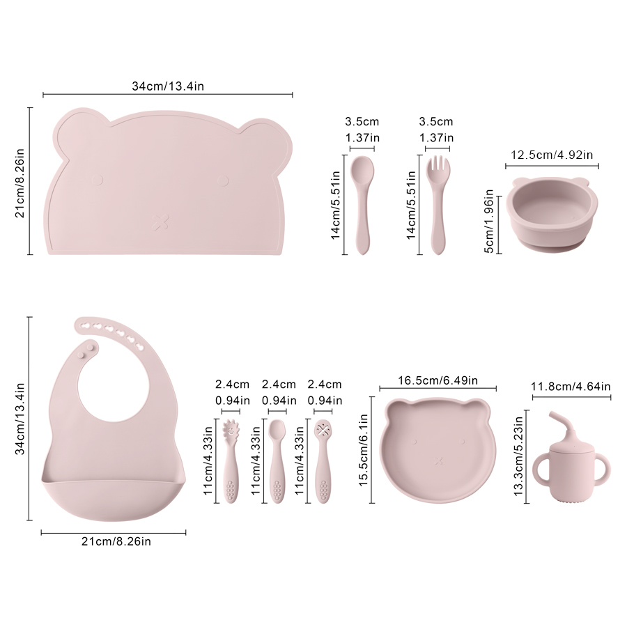Ensemble d'alimentation en sil - Baby Led Weaning Set avis et prix