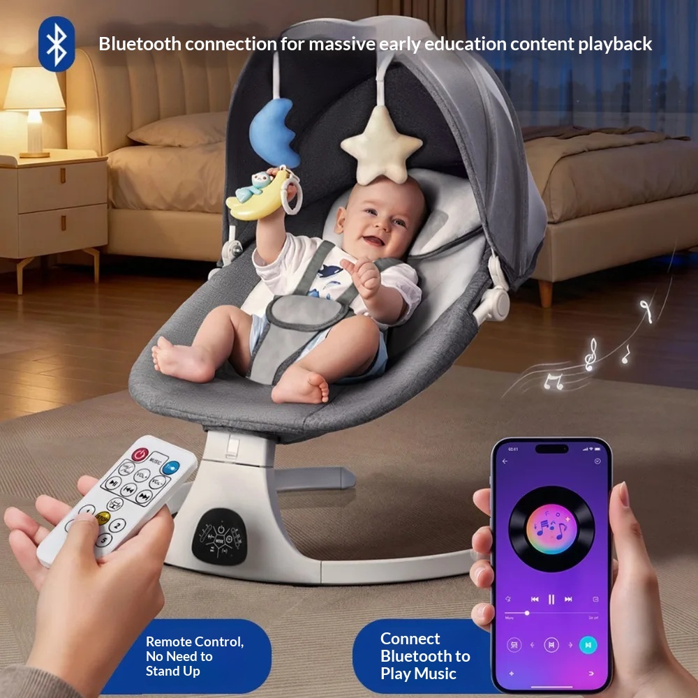 Chaise berçante électrique pou - Baby Swing Bouncer avis et prix