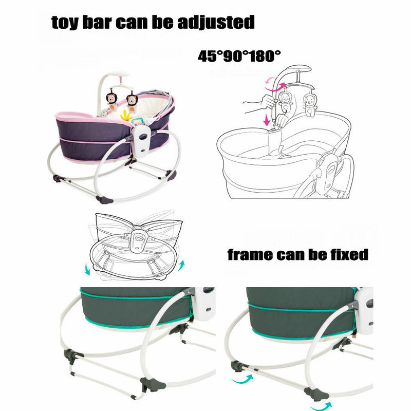 Chaise berçante 5 en 1 pour bé - Baby Swing Bouncer avis et prix