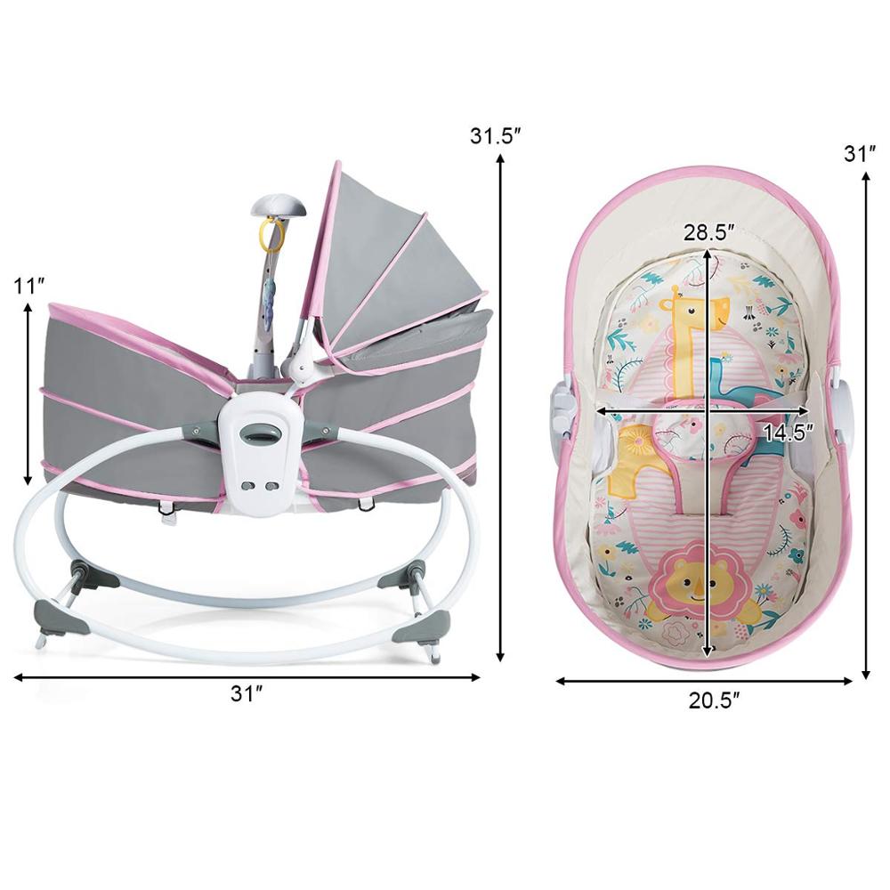 Chaise berçante 5 en 1 pour bé - Baby Swing Bouncer avis et prix