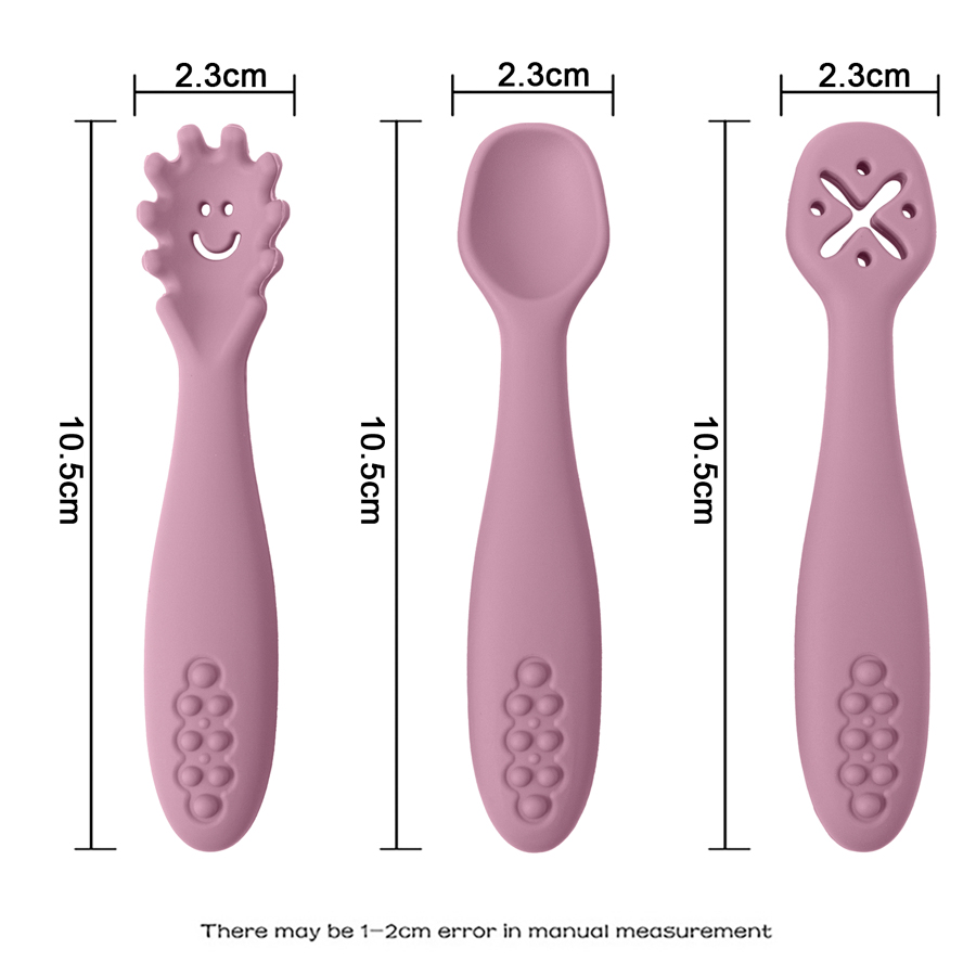 Cuillère fourchette en Silicon - Baby Led Weaning Set avis et prix