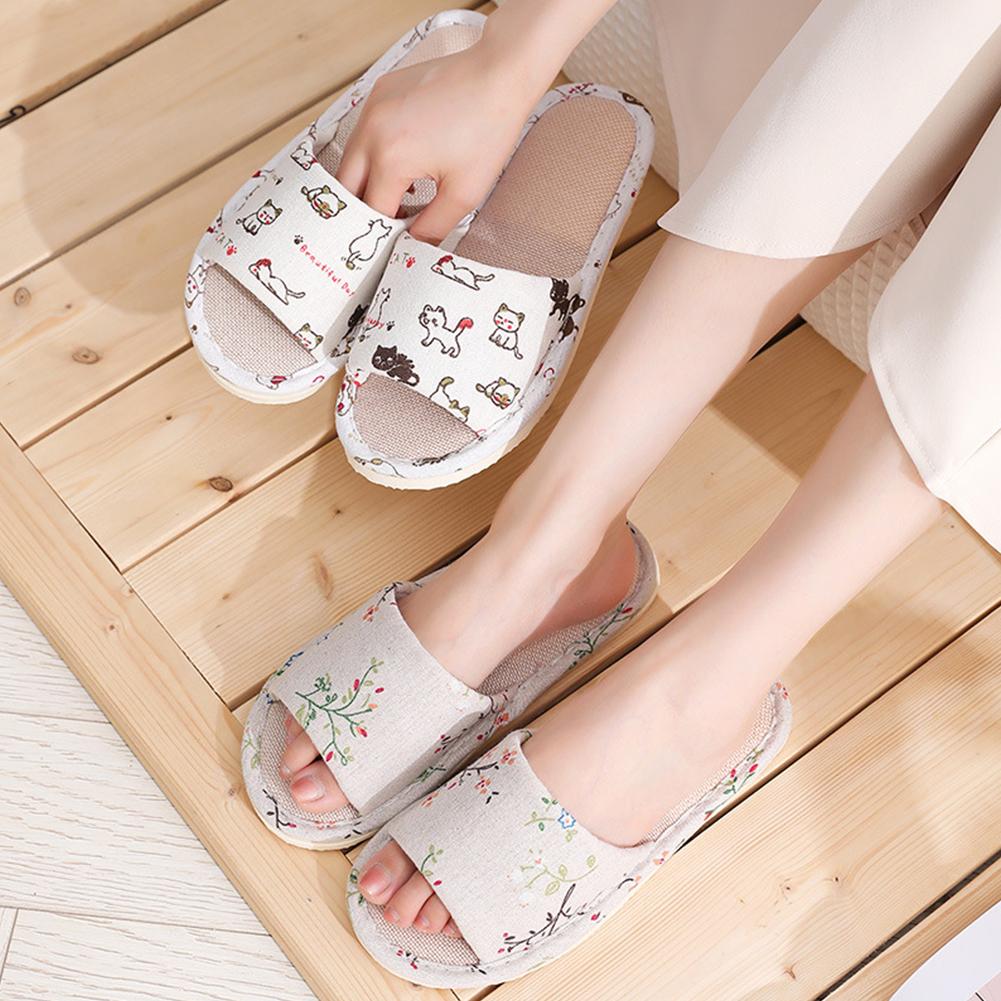 Pantoufles en lin pour femmes, - Baby Gate Stairs avis et prix