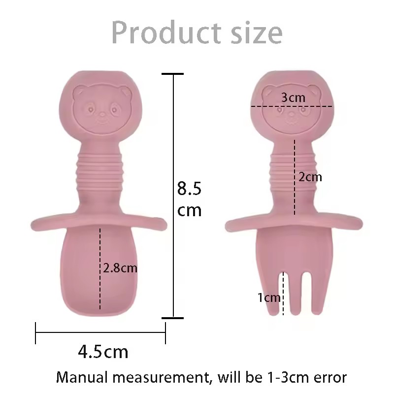 Cuillère fourchette en Silicon - Baby Led Weaning Set avis et prix