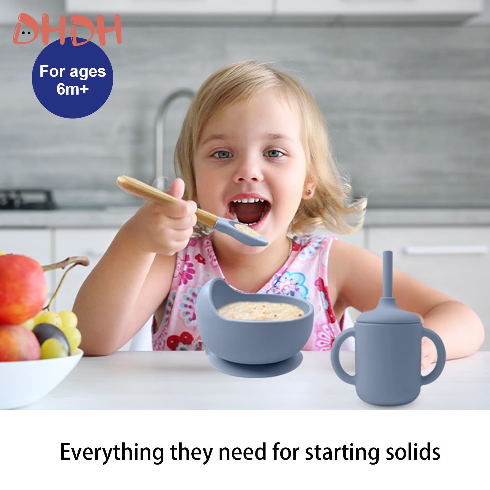Ensemble d'alimentation en Sil - Baby Led Weaning Set avis et prix