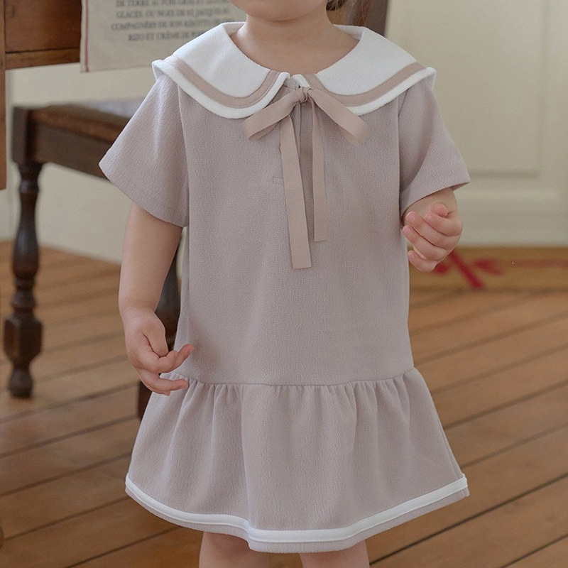 Robe à col pour bébé fille, no - Baby Products Korean avis et prix