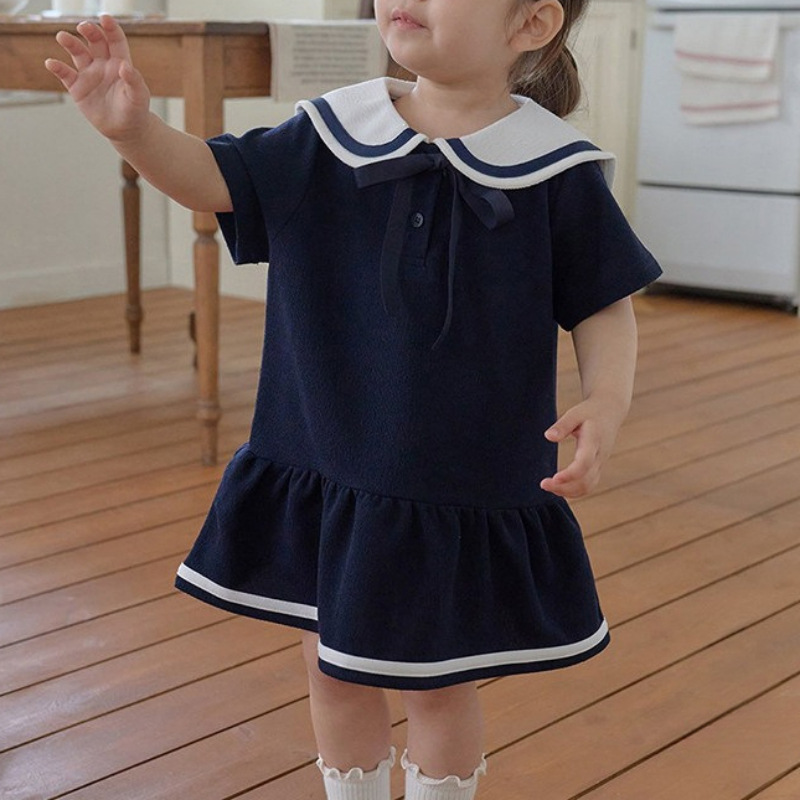 Robe à col pour bébé fille, no - Baby Products Korean avis et prix