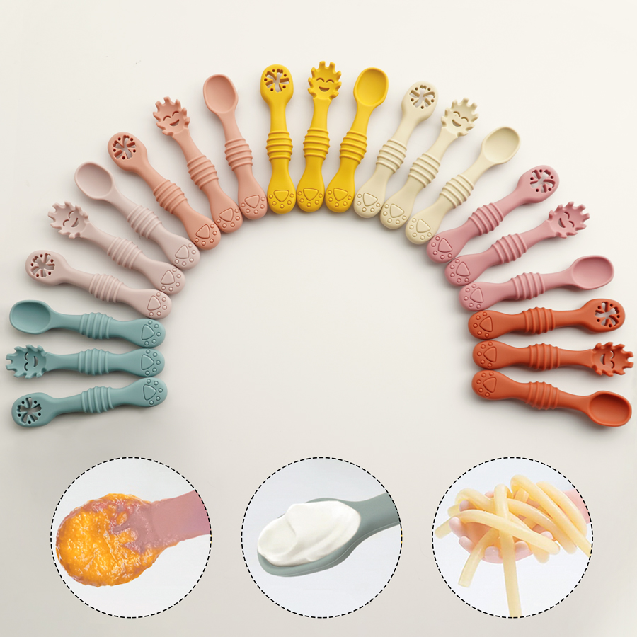 Cuillères en Silicone pour mèr - Baby Led Weaning Set avis et prix