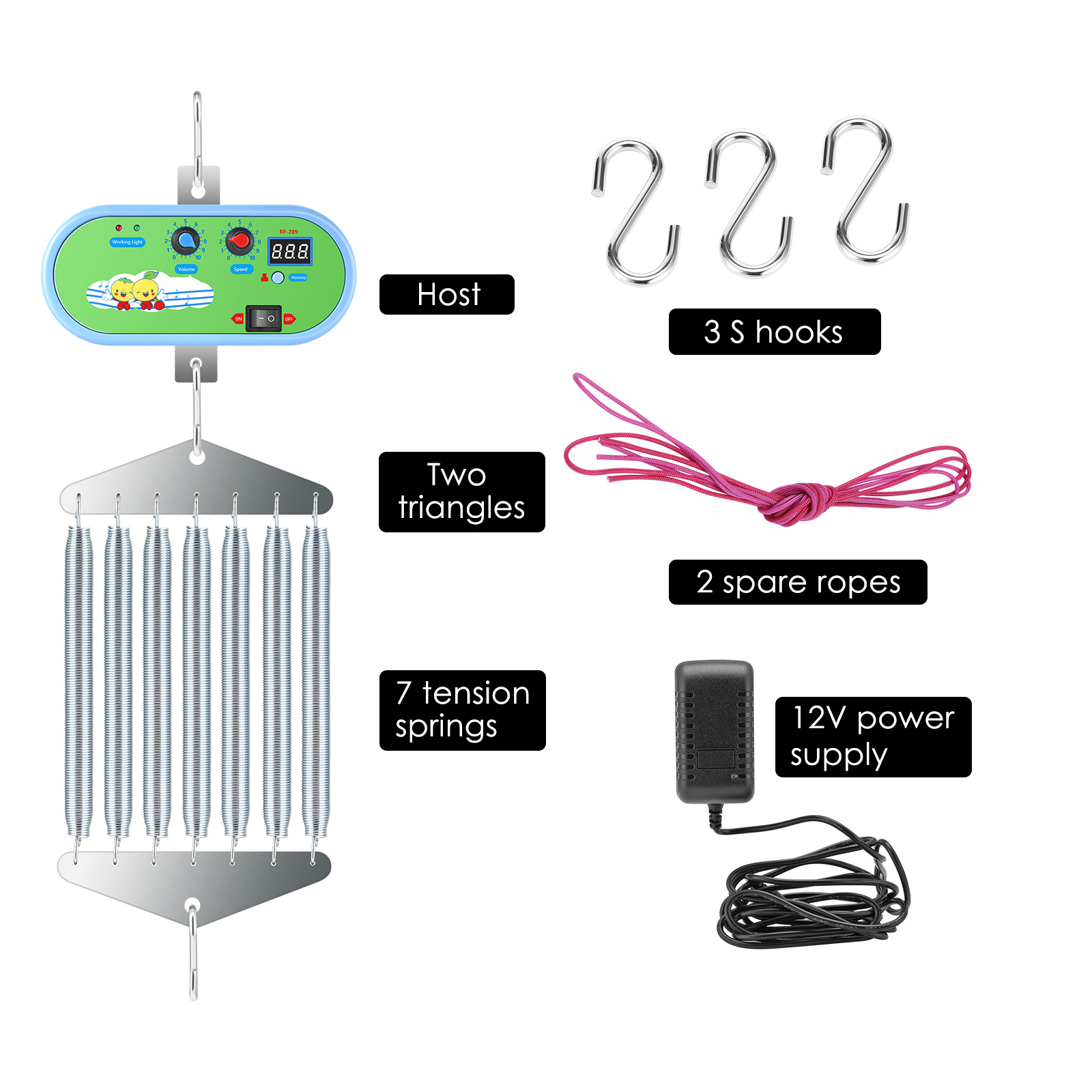 Balançoire pour bébé, contrôle - Baby Swing Bouncer avis et prix